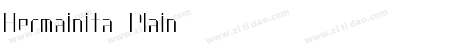 Hermainita Plain字体转换